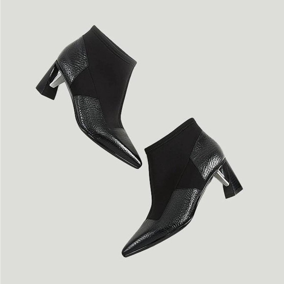United Nude Zinc‎ Vita Mid Bootie Black Size 38/7.5 US - Picture 1 of 5